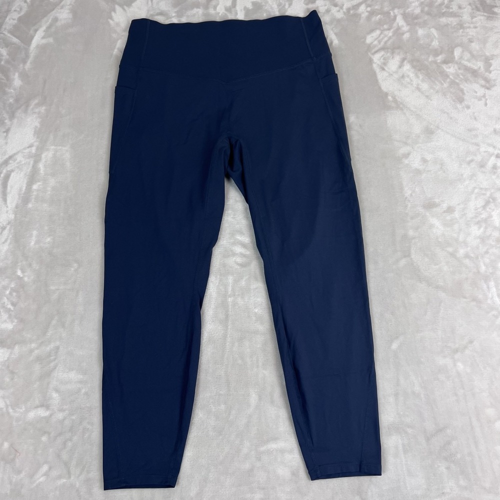 Halara Leggings Womens XL Blue UltraSculpt High Waisted Tummy Control Shaping